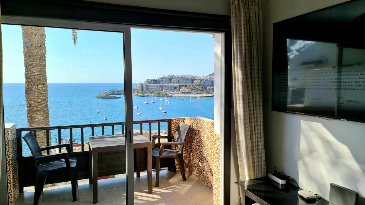 Deluxe Seaview-Sunsets !Transfe-R Inc! Pool,2Aircond,2Tv65",600Mb Dishwasher,,2 Beaches,Anfi-View Apartment Patalavaca Ngoại thất bức ảnh